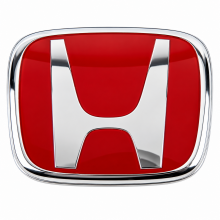 Honda OEM 17-20 Civic Type-R Rear Red H Emblem
